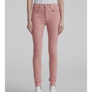 rag & bone Pink Skinny Pants